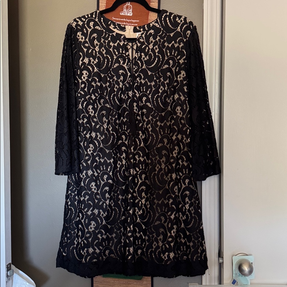Xhilaration black Lace Dress